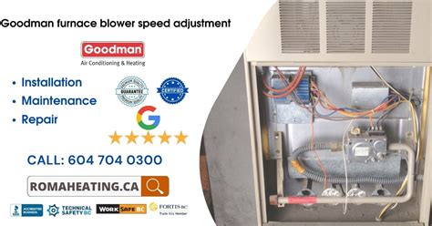 For your 1. . Goodman blower speed adjustment